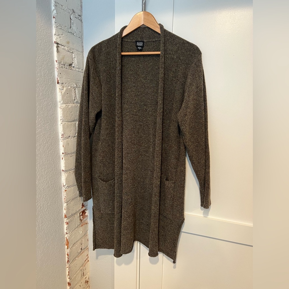 Women’s Eileen Fisher Italian Wool Blend Cardigan, size M
